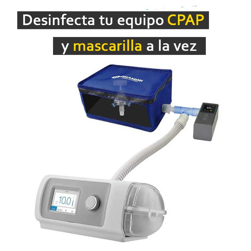 Limpiador de Ozono ONAMOR - Mercado CPAP México. Distribuidor Oficial ResMed.