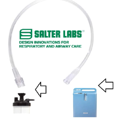 Tubo de Oxígeno Salter Labs - Mercado CPAP México. Distribuidor Oficial ResMed.