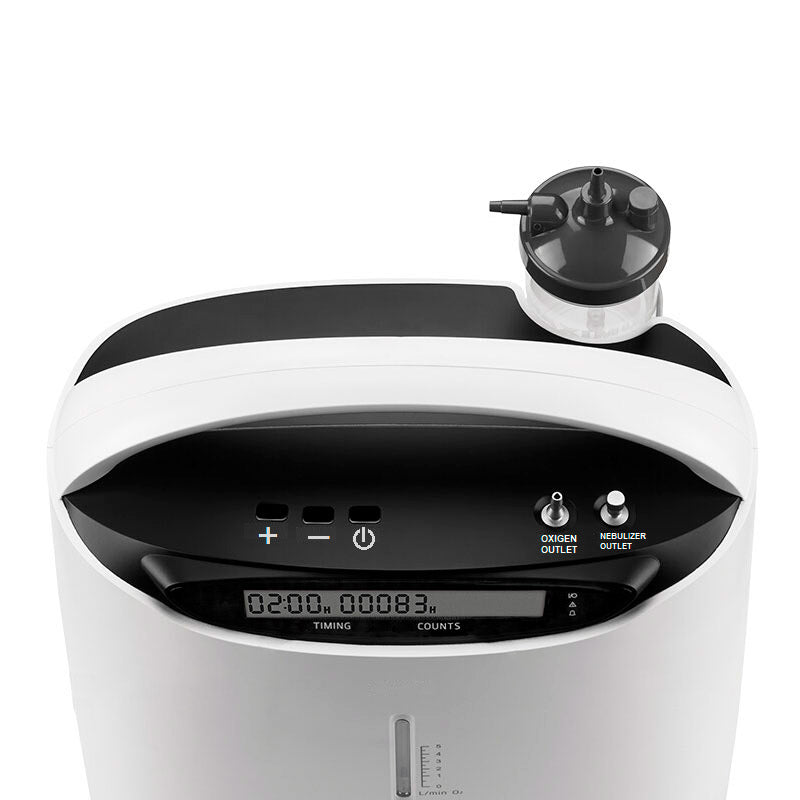 Concentrador de Oxigeno Yuwell 8F-5A - Mercado CPAP México. Distribuidor Oficial ResMed.